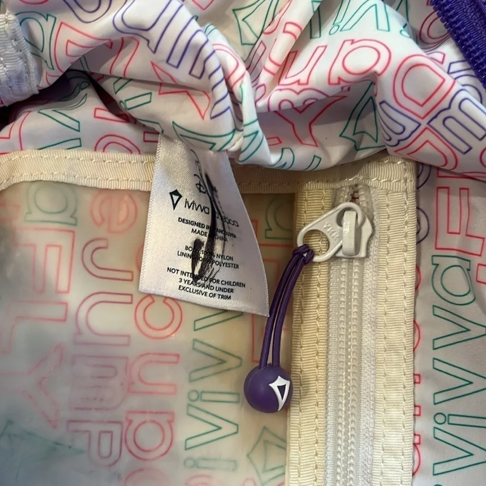Ivivva by Lululemon Shake It Up Tote Bag limited edition Disney purple